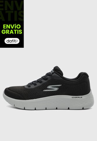 Tenis Walking SKECHERS Go Walk Flex Remark Negro Skechers