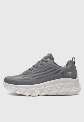 Tenis Lifestyle SKECHERS Bobs B Flex Hi Gris