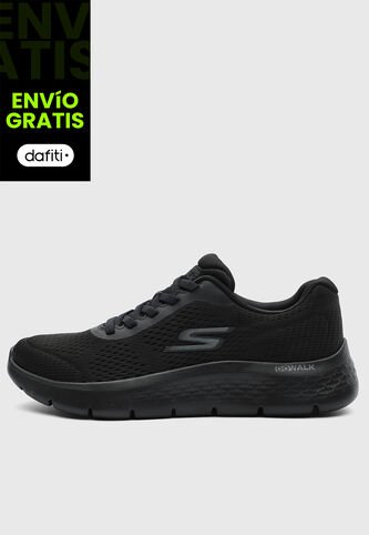 Tenis Walking SKECHERS Go Walk Flex Remark Negro Skechers