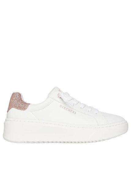 TENIS SKECHERS MUJER 177317WHT COURT BREA Talla 6