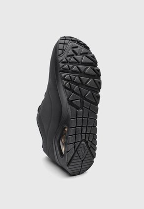 Tenis Lifestyle Skechers Uno - Metallic Love Negro