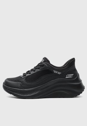 Tenis Running SKECHERS Chaos Hi Negro