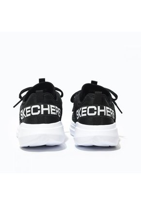 TENIS SKECHERS KIDS GO RUN FAST-VALOR BLACK/WHITE 97874L-BKW