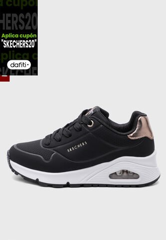 Tenis SKECHERS Uno Gen1 - Shimmer Away Negro Skechers