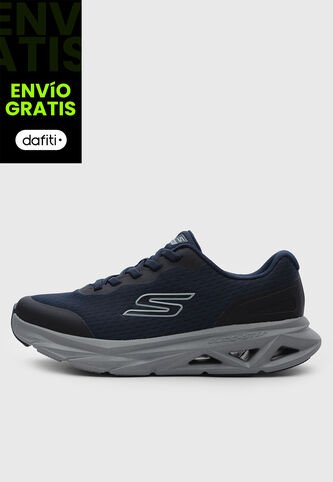 Tenis Running SKECHERS Glide-Step Vortex Azul Skechers