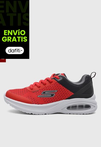 Tenis Lifestyle SKECHERS Microspec Max Advance Rojo Skechers