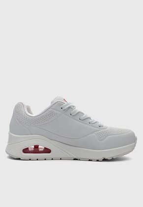 Tenis Lifestyle Skechers Uno Dripping In Love Blanco