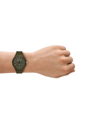 Relojes Skechers Hombre Hillview. Silicona Verde SR5314