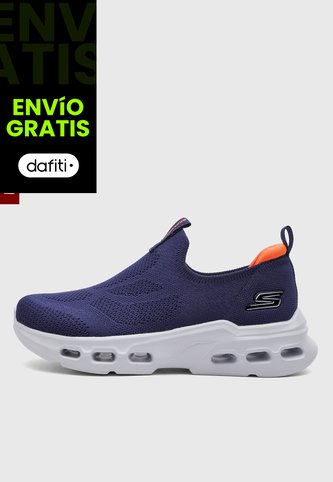 Tenis Lifestyle SKECHERS Glide Step Azul Skechers