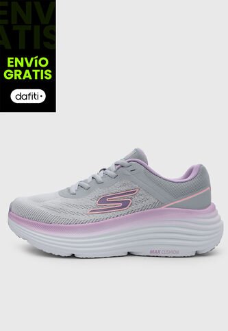 Tenis Running SKECHERS Max Cushioning Endeavour Gris Skechers
