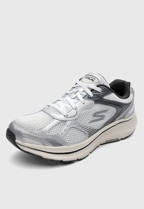 Tenis Running Skechers Go Run Consistent 2.0 Plateado