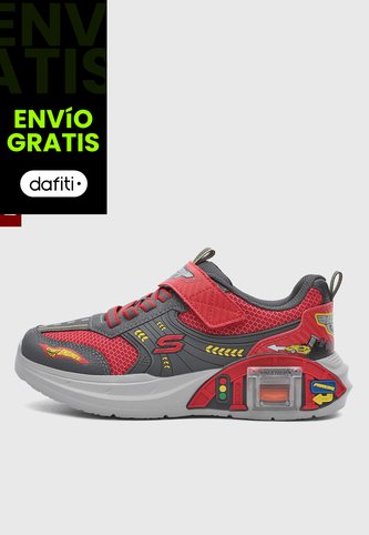Tenis Lifestyle SKECHERS Garage Rojo Skechers