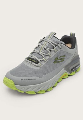 Tenis de Senderismo Gris-Verde Lima Skechers Max Protect - Liberated