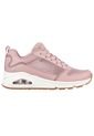 Tenis Skechers Uno - Inside Matters Color Rosa - Blanco - Gum de Skechers