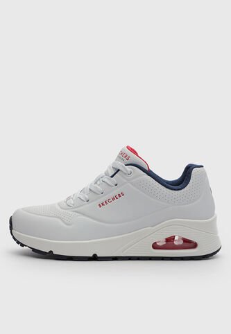 Tenis Lifestyle  SKECHERS Uno Stand On Air Blanco Skechers