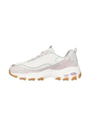 Tenis Skechers Mujer D'lites Air-Cooled MF Blanco Multicolor