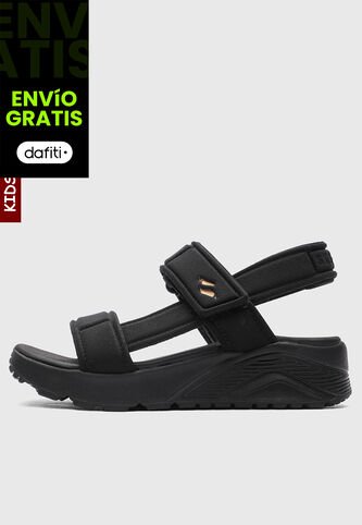 Sandalias Lifestyle SKECHERS Uno Lite Sunny Stand Negro Skechers