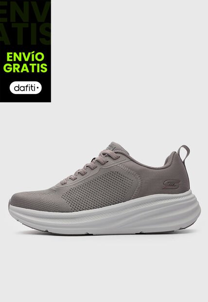 Tenis Lifestyle SKECHERS Bobs Sport Skillz Taupe