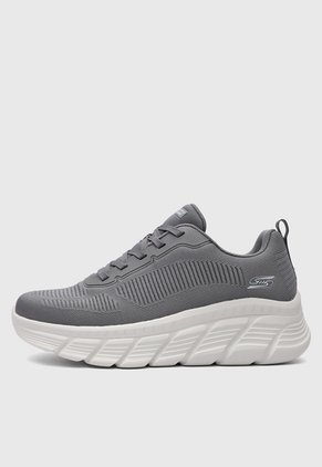 Tenis Lifestyle SKECHERS Bobs B Flex Hi Gris