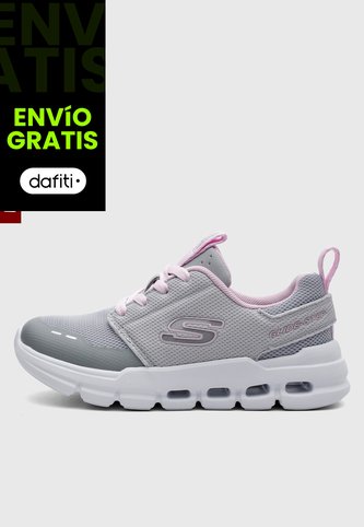 Tenis Lifestyle SKECHERS Glide Step Flow Gris Skechers