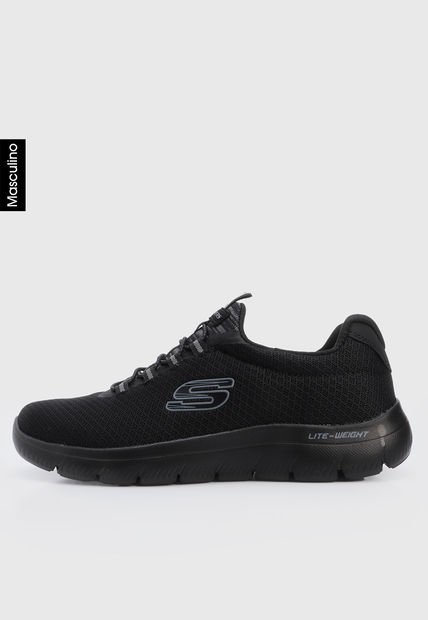 Tenis Training Negro Skechers