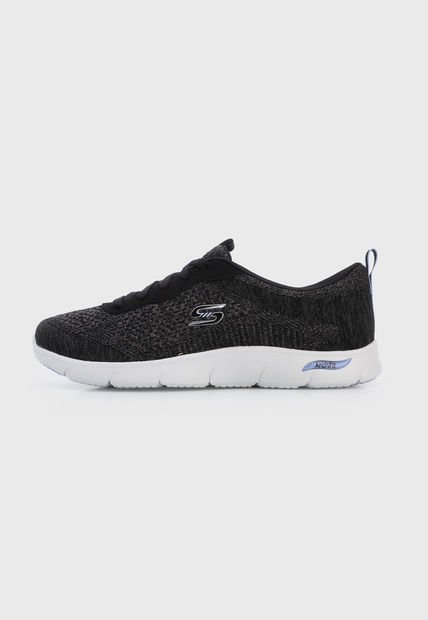 Tenis Training Negro Skechers Arch Fit Refine Lavish