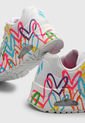 Tenis Lifestyle Blanco-Multicolor Skechers Uno-Highlight Love de Skechers