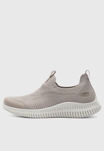 Tenis Lifestyle SKECHERS Bobs Geo Lite Taupe Skechers