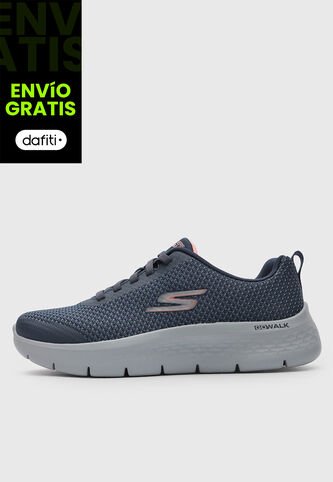Tenis Walking SKECHERS Go Walk Flex Azul Skechers