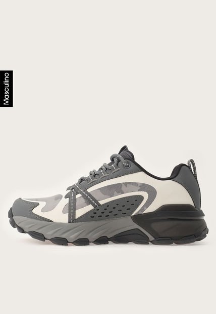 Tenis de Senderismo Marfil-Gris Skechers Max Protect - Task Force