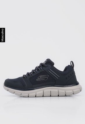Tenis Training Azul-Gris Skechers Track
