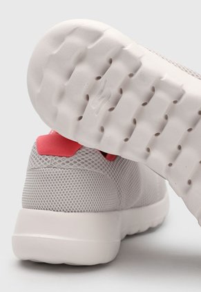 Tenis Running Beige-Rosa Skechers