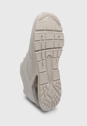 Tenis Lifestyle Beige Skechers Uno 2-Goldem Trim