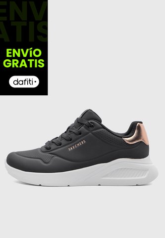 Tenis Lifestyle  SKECHERS Uno Lite Shimmer Negro Skechers