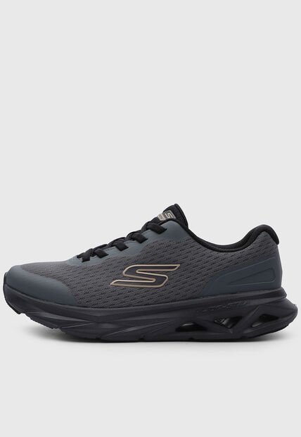 Tenis Running SKECHERS Glide-Step Vortex Gris