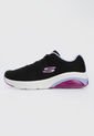 Tenis Training Negro-Blanco-Violeta Skechers Skech-air Extreme 2.0 de Skechers