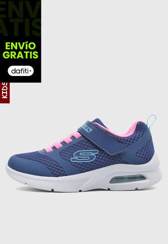 Tenis SKECHERS Microspec Max Azul Skechers