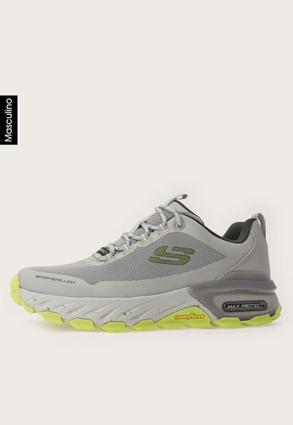 Tenis de Senderismo Gris-Verde Lima Skechers Max Protect - Liberated