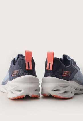 Tenis Lifestyle Celeste-Lila-Salmón Skechers Glide-Step Swift