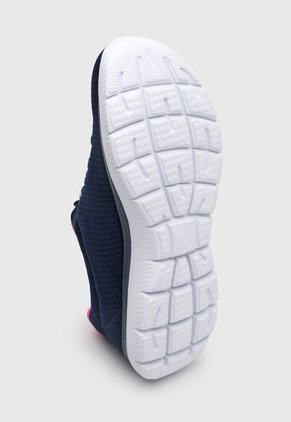 Tenis Training Azul-Fucsia-Blanco Skechers Summits