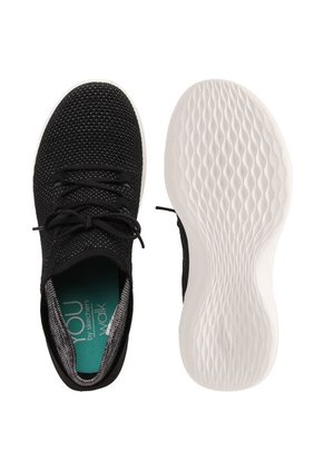 Tenis Running Negro-Blanco Skechers You Spirit