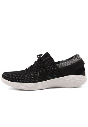 Tenis Running Negro-Blanco Skechers You Spirit