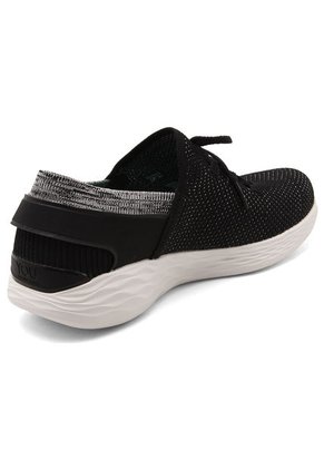 Tenis Running Negro-Blanco Skechers You Spirit