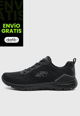 Tenis Lifestyle  SKECHERS Summits Negro Skechers