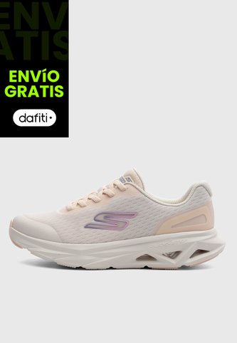 Tenis Running  SKECHERS Glide-Step Vortex Beige Skechers