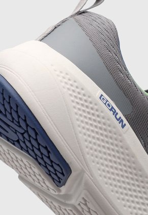 Tenis Running Gris-Multicolor Skechers Go Run Elevate-Double Time