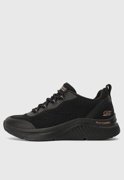 Tenis Lifestyle SKECHERS Bobs Arch Comfor B Sweet Negro