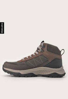 Bota Outdoor Negro-Blanco-Azul Skechers Relaxed Fit: Montello - Algoma