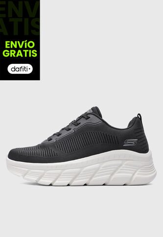 Tenis Lifestyle SKECHERS Bobs B Flex Hi Negro Skechers