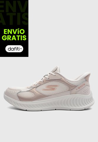 Tenis Walking  SKECHERS Go Walk Oro Rosa Skechers